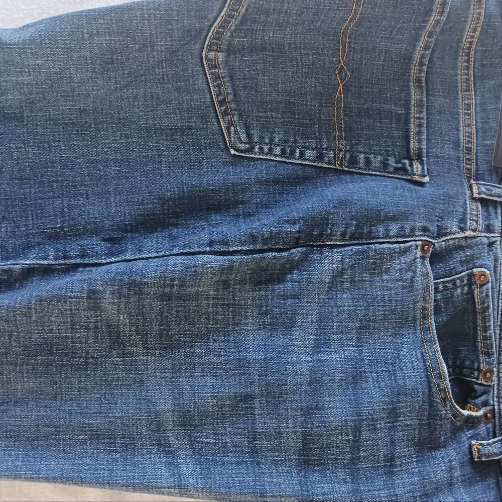 Men's Lucky Brand Blue Jeans 221 Straight 38W x 32L preowned - Picture 5 of 7